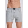 İlke 011 Erkek Düz Renkli %100 Pamuk Boxer