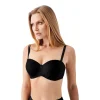 Newbra Lingerie 347057 Kadın Dolgusuz Straplez Basic Desteksiz C Cup Sutyen