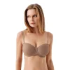 Newbra Lingerie 347057 Kadın Dolgusuz Straplez Basic Desteksiz C Cup Sutyen