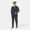 Confeo 940.155 Erkek Modal V Yaka Uzunkol Pijama Takımı