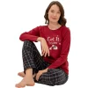 Arnetta AR3730S Anne Kız Uzun Kol Pijama Takım (Anne)