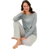 Arnetta AR3778S Kadın Uzun Kollu Pijama Takım