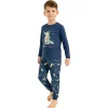 Rolypoly RP3862C Erkek Çocuk  Uzun Kol Pijama Takım