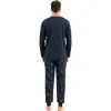 Rolypoly RP3864S Baba Oğul Uzun Kol Pijama Takım (Baba)