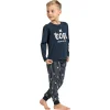 Rolypoly RP3870C Erkek Çocuk  Uzun Kol Pijama Takım