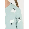 Rolypoly RP3901C Kız Çocuk Uzun Kol Pijama Takım