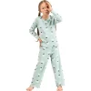 Rolypoly RP3901C Kız Çocuk Uzun Kol Pijama Takım