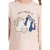 Rolypoly RP3902C Anne Kız Uzun Kol Pijama Takım (Kız Çocuk)