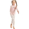 Rolypoly RP3911C Kız Çocuk Uzun Kol Pijama Takım