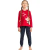 Rolypoly RP3934C Anne Kız Uzun Kol Pijama Takım (Kız Çocuk)