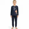 Rolypoly RP3935C Baba Oğul Uzun Kol Pijama Takım (Oğul)