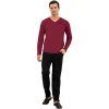 Elitepoint 1251 Erkek V-Yaka Kışlık Pijama Takım