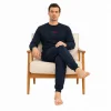 Elitepoint 1929 Erkek O-Yaka Kışlık Pijama Takım