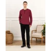 Elitepoint 1930 Erkek Ön Üç Düğmeli Cepli Kışlık Pijama Takım