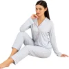 Rozalinda 3950 Kadın Kışlık  Pijama Takım
