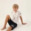 Arnetta 2984C Erkek Çocuk Bermuda Pijama Takım