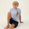Arnetta 2989C Erkek Çocuk Bermuda Pijama Takım