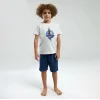 Arnetta 3314C Baba/Oğul İkili Yazlık Pijama Takım