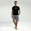 Arnetta 3346S Erkek Bermuda İkili Yazlık Pijama Takım