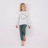 Arnetta AR3050G Kız Çocuk Garson Kışlık Pijama Takım