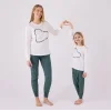 Arnetta AR3050G Kız Çocuk Garson Kışlık Pijama Takım