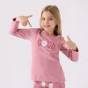Arnetta AR3088G Kız Çocuk Garson Kışlık Pijama Takım