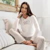 Arnetta AR3424-S Kadın Kışlık İkili Pijama Takım