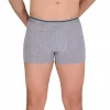 Berrak 1097 Erkek Likralı Boxer 3lü Paket Gri XL
