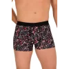 Berrak 4480 (Battal) Likralı Desenli Erkek Boxer