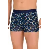 Berrak 4480 (Battal) Likralı Desenli Erkek Boxer