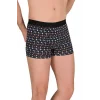 Berrak 4480 Erkek Likralı Desenli Boxer