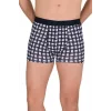 Berrak 4480 Erkek Likralı Desenli Boxer