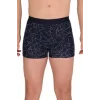 Berrak 4480 Erkek Likralı Desenli Boxer