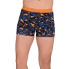 Berrak 4480 Erkek Likralı Desenli Boxer