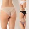 Confeo 804-001 Kadın Dantelli 4lü Bikini Külot