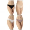 Confeo 804-001 Kadın Dantelli 4lü Bikini Külot