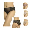 Confeo 804-008 Kadın Dantelli 4lü Bikini Külot