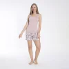 Confeo 840.403 Kadın Yazlık Geniş Askılı Şortlu Pijama Takım