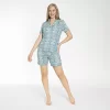 Confeo 840.505 Kadın Yazlık Önü Düğmeli Şortlu Pijama Takım