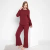 Confeo 840.638 Kadın Kışlık Uzunkol Pijama Takım