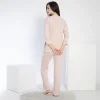 Confeo 840.641 Kadın Kışlık Fitilli Uzun Kol Pijama Takım