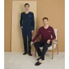 Elitepoint 1626 EErkek Büyük Beden Kışlık Pijama Takım
