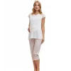 FLZ 24284 Kadın Yazlık Lohusa Pijama Takım