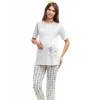 FLZ 24325 Kadın Yazlık Lohusa Pijama Takım