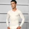 Goldenbay 2553 Erkek V Uzun Kol Termal İçlik