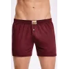 İlke 011 Düz Renkli Penye Boxer