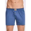 İlke 011 Düz Renkli Penye Boxer