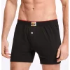 İlke 011 Düz Renkli Penye Boxer
