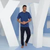 Kly 9604 Erkek Midi Yaka 3lü Pijama  Takım