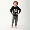 Mickey Mouse 4821C Erkek Çocuk Kışlık Pijama Takım